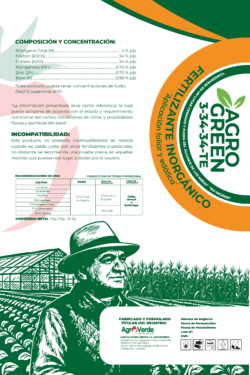 AGROGREEN 3-34-34-TE
