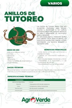 ANILLOS DE TUTOREO