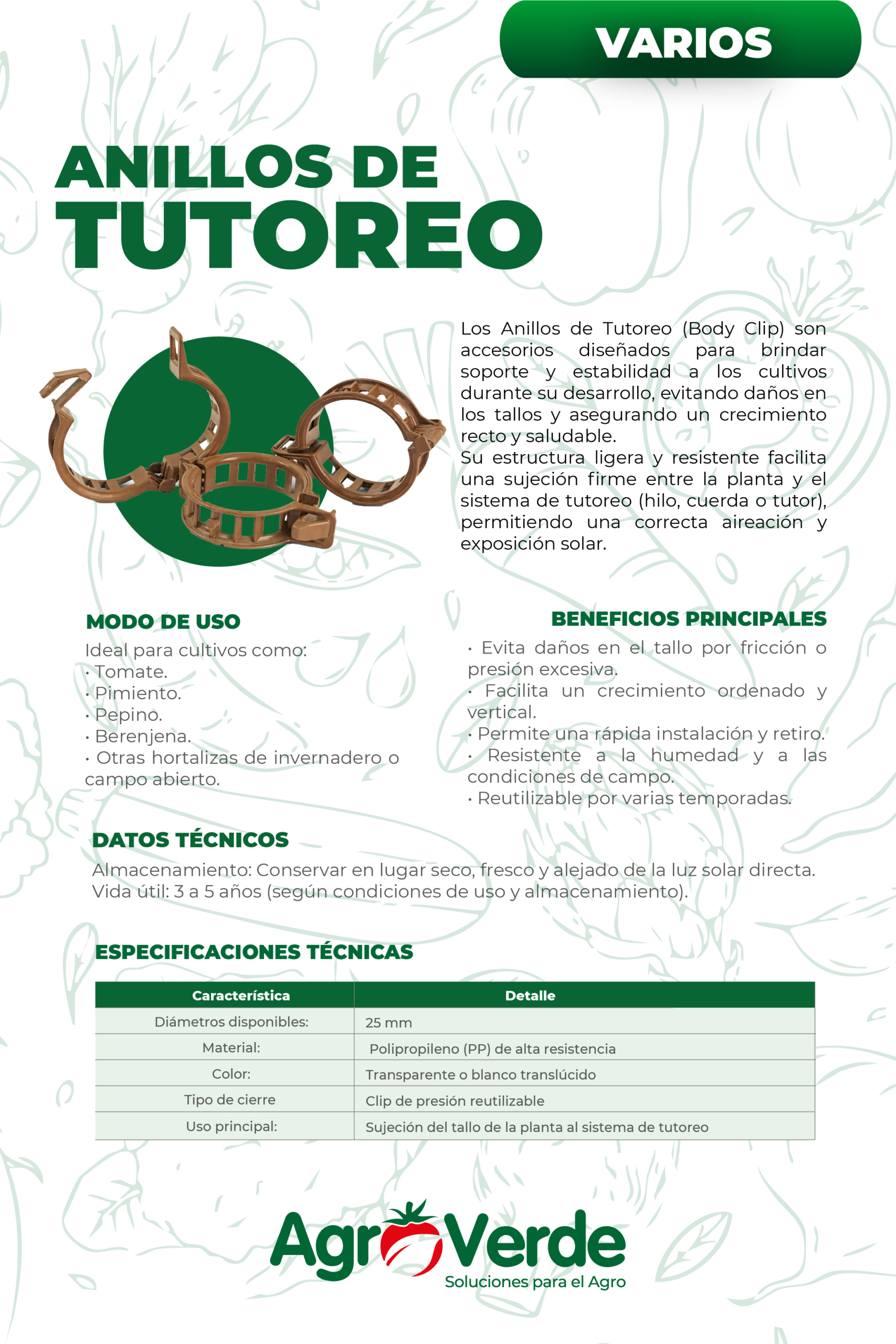 ANILLOS DE TUTOREO